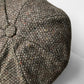 Wool Tweed Made in Britain Newsie Hat