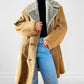1970s Mighty Mac Made in the USA Faux-Fur and Leather Coat