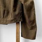1950s Decorated Dark Olive Crop US Military Wool Army Jacket - S/M