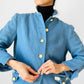 1960s Powder Blue Wool Short-Waisted Lined Jacket - XS/S