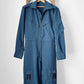 Slate Blue Air Force Mid-Weight Wool Flight Jumpsuit - Sz. M