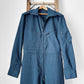 Slate Blue Air Force Mid-Weight Wool Flight Jumpsuit - Sz. M