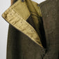 1950s Authentic Olive Green Maritime Pant Mfg. Co. Ltd. Wool High-Waisted Button Fly Military Trouser Pants - Sz.3 - 31/32