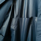 Blue Nylon Military Raincoat Trench - 36 Tall