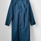 Blue Nylon Military Raincoat Trench - 36 Tall