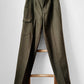 Olive Green Made in Austria Reworked Wool Pants - Waist 38