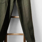 Olive Green Made in Austria Reworked Wool Pants - Waist 38