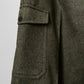 Olive Green Made in Austria Reworked Wool Pants - Waist 38