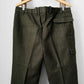 Olive Green Made in Austria Reworked Wool Pants - Waist 38