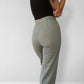 1970s Sage High-Waisted Wool-Blend Houndstooth Pants