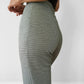 1970s Sage High-Waisted Wool-Blend Houndstooth Pants