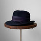 1940s-1950s Sus-Elle Montreal / George W. Bollman Navy Blue Wool Fedora