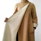 1960s Tan Wool Fleece A-Line Coat