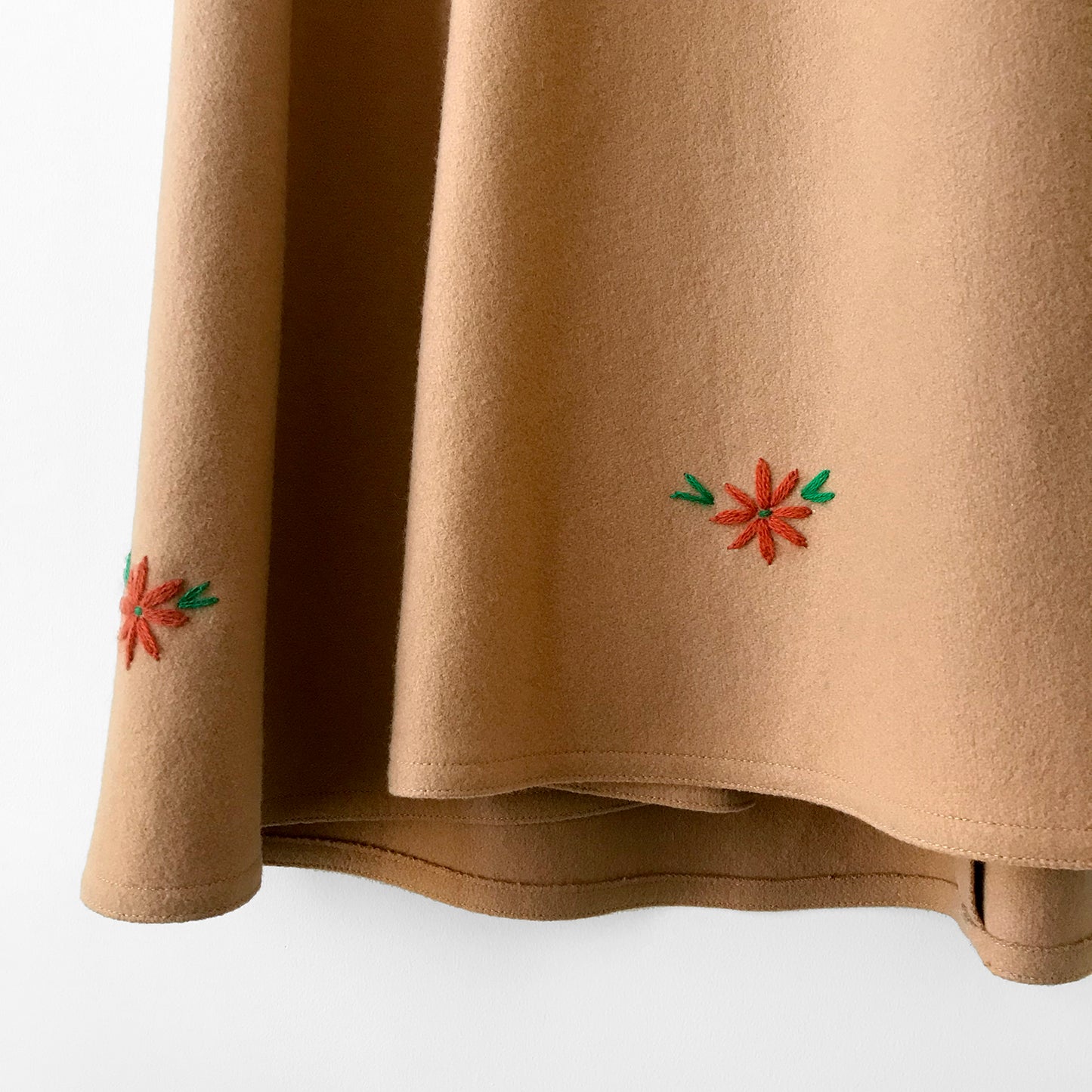 1970s Tan Wool Yukon Parka Cape Coat