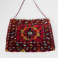 Vintage 1950s - 1970s Red Hand-Knotted Carpet Bag