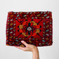 Vintage 1950s - 1970s Red Hand-Knotted Carpet Bag
