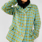 1960s Plaid Wool Twill Jacket