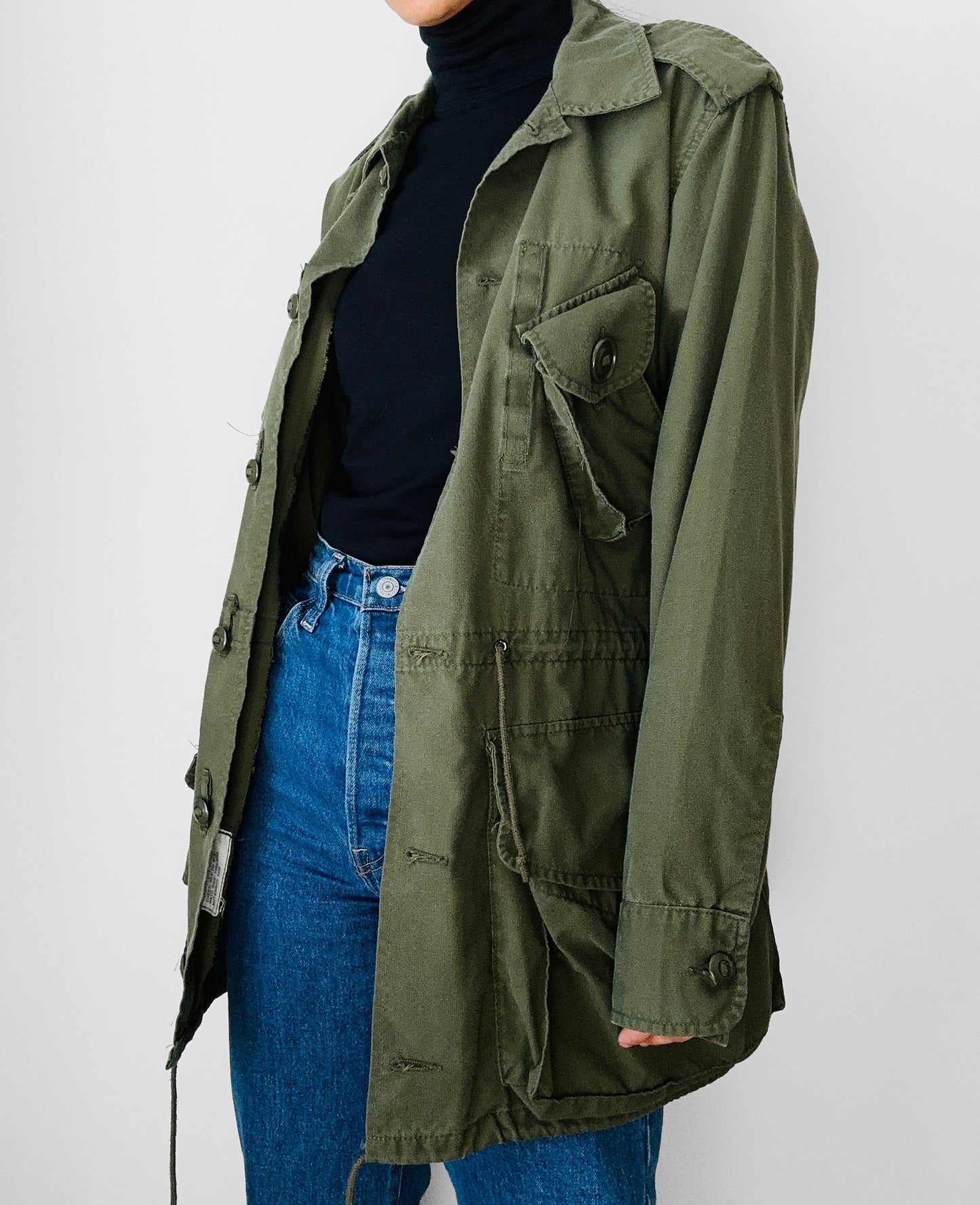 Lightweight Olive Green Military Army Field Shirt Jacket