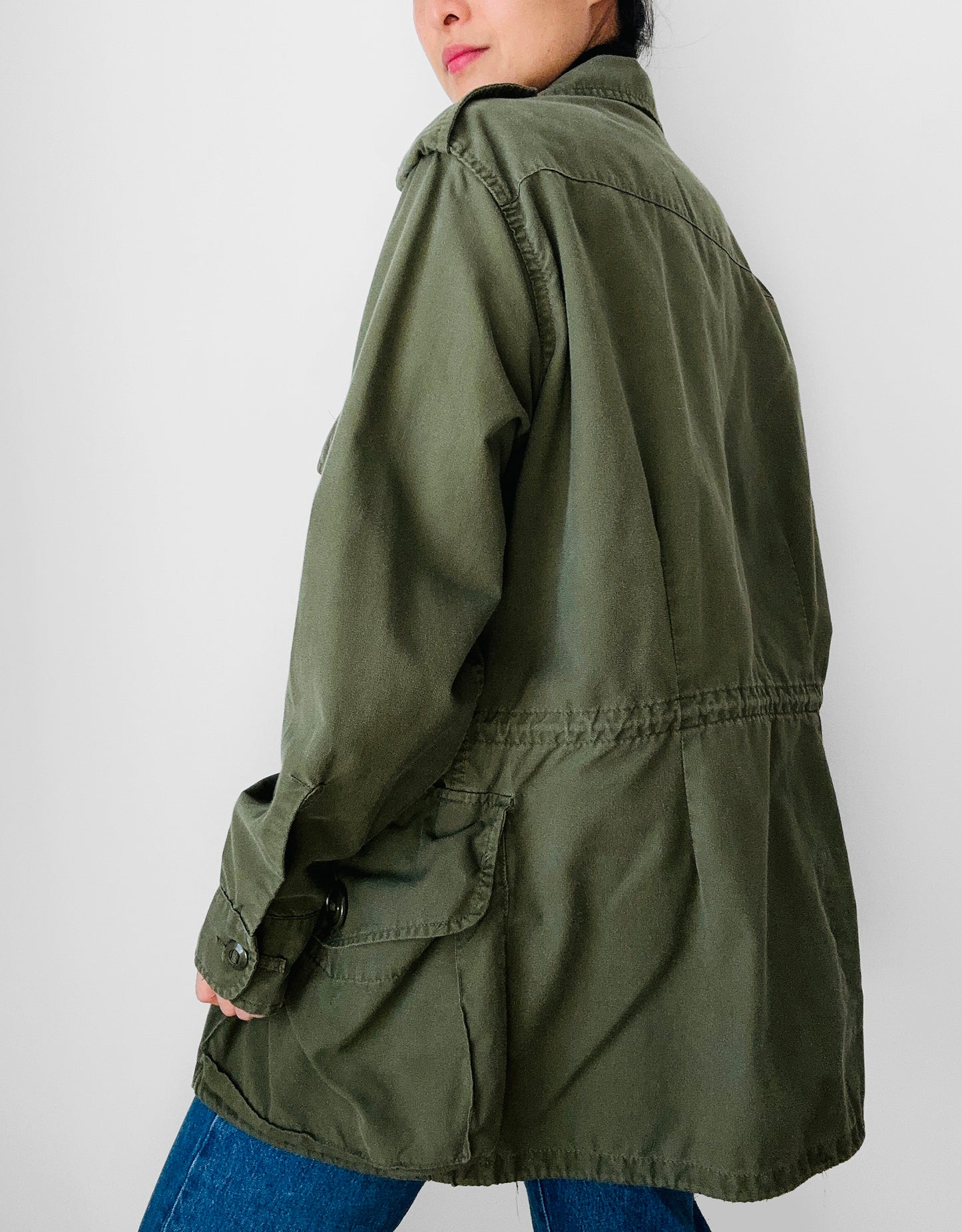 Lightweight Olive Green Military Army Field Shirt Jacket