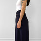 1990s Blue Naval Inspired Pleated Wide-Leg Pant