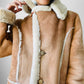 1970s Made in Canada Shearling Fur Lined Leather Jacket