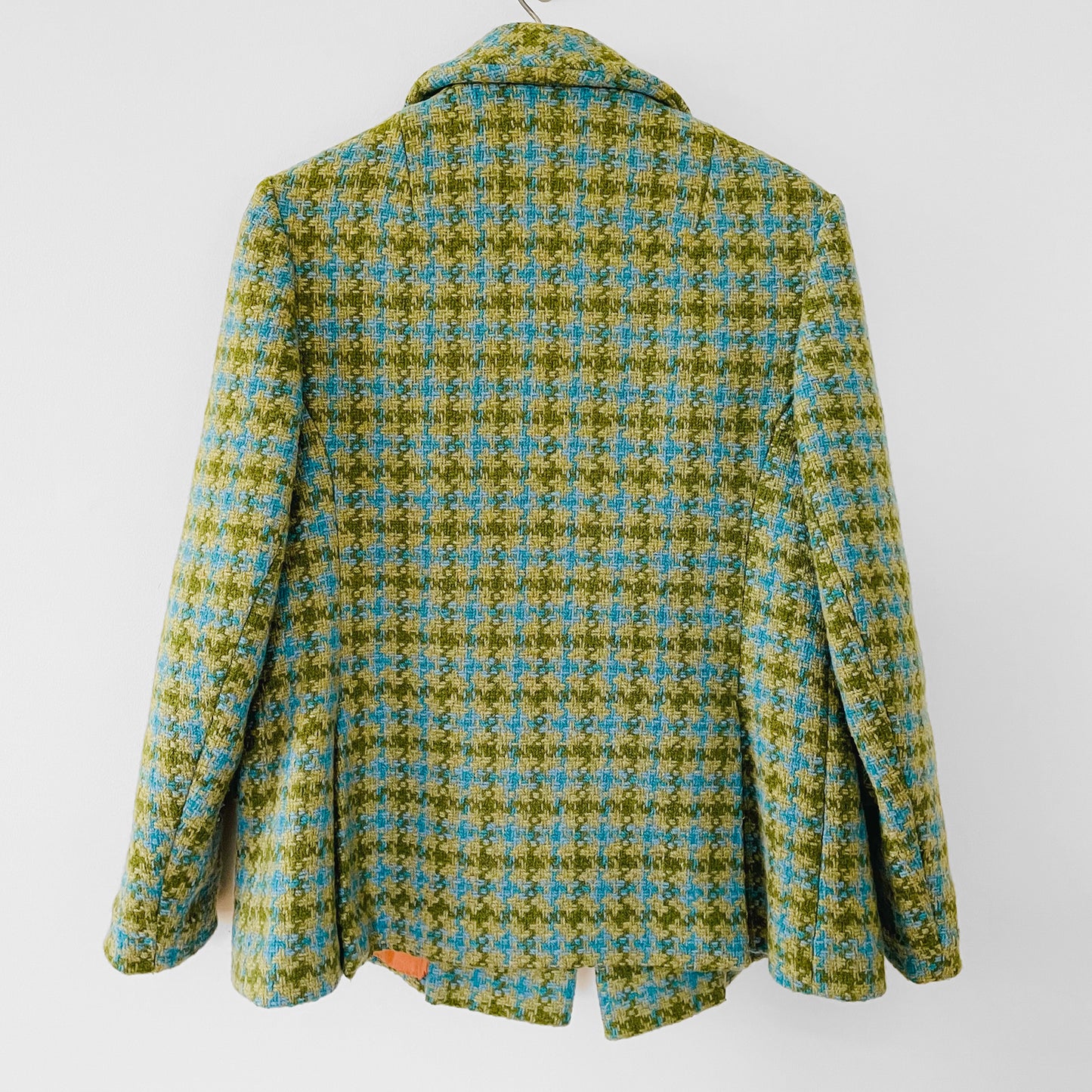 1960s Plaid Wool Twill Jacket