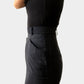 1960s Black Stripe Taffeta Knee-Length Pencil Skirt
