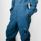 Slate Blue Air Force Mid-Weight Wool Flight Jumpsuit - Sz. M