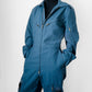 Slate Blue Air Force Mid-Weight Wool Flight Jumpsuit - Sz. M