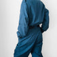 Slate Blue Air Force Mid-Weight Wool Flight Jumpsuit - Sz. M