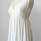 1970s White Wedding Day Nightgown Dress - S/M