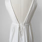 1970s White Wedding Day Nightgown Dress - S/M