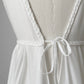 1970s White Wedding Day Nightgown Dress - S/M