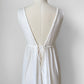 1970s White Wedding Day Nightgown Dress - S/M