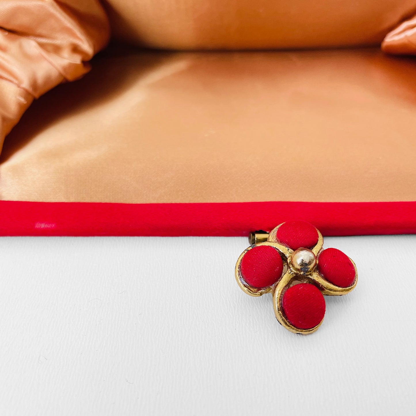 1960s Cherry Red Evening Bag