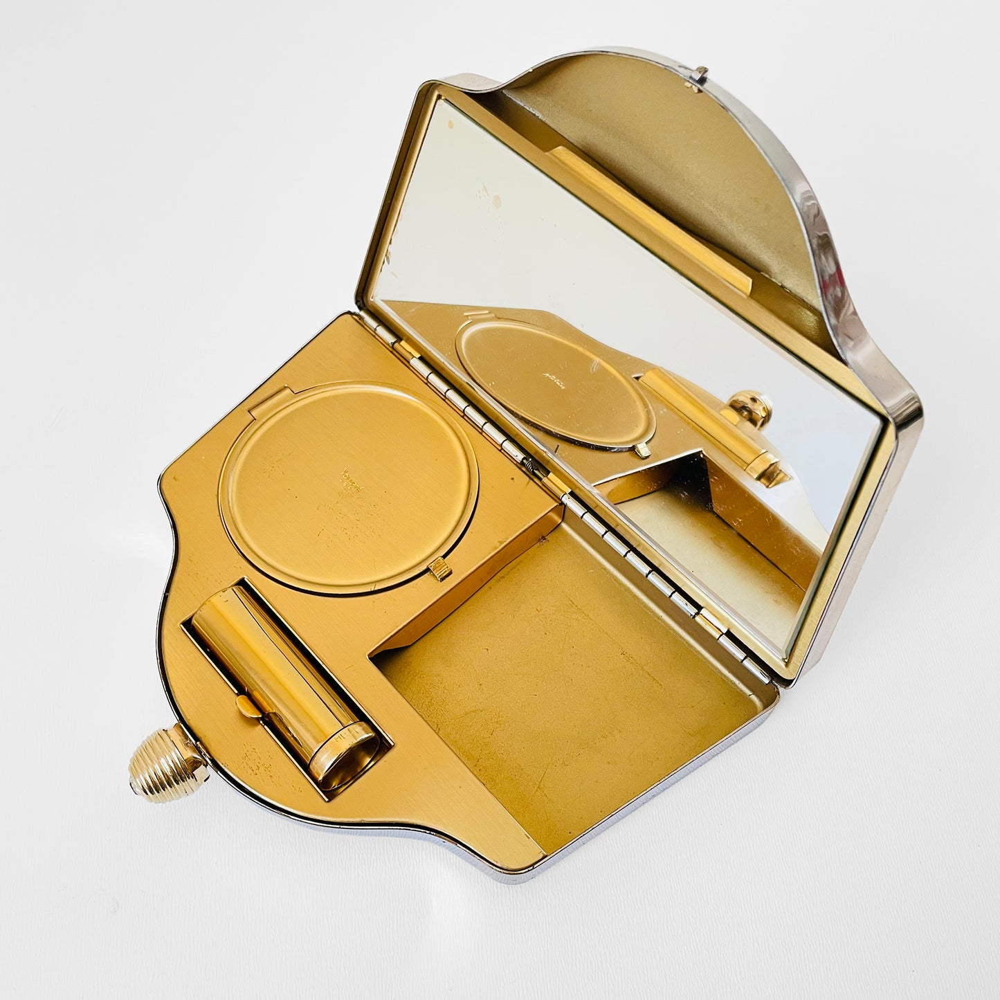 60s Metal Makeup / Cigarette Case