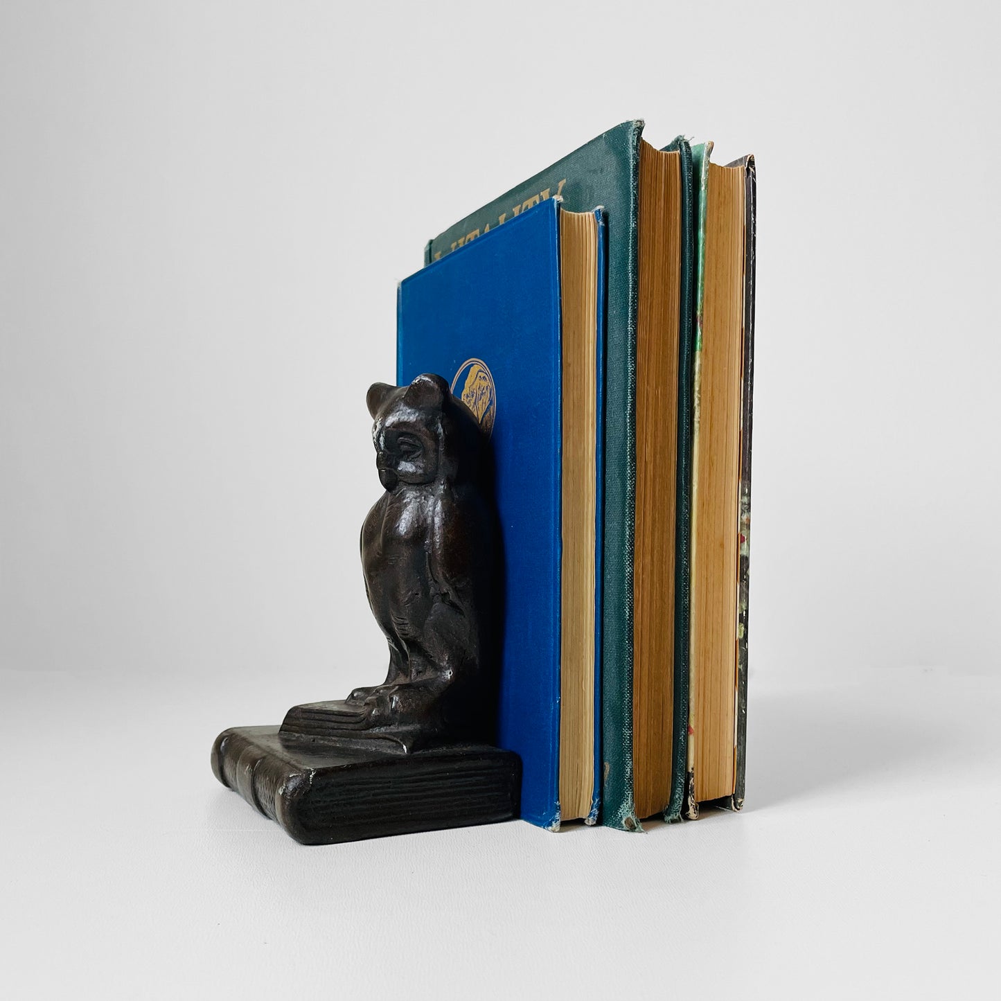 Iron Cast Owl Bookend