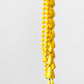 1960s Two-Piece Yellow Beaded Necklace Set