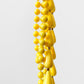 1960s Two-Piece Yellow Beaded Necklace Set