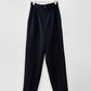 1980s Tone-On-Tone Houndstooth High-Waisted Pleated Wool Fully Lined Trousers - Waist 26