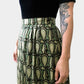 1960s Green Patterned Skirt