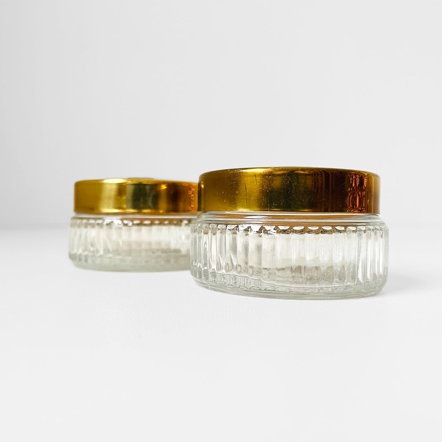 1920s Lidded Vanity Jar Set