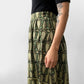 1960s Green Patterned Skirt