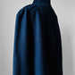 1980s Navy Blue Heavy Wool Snap Button Jacket Coat - O/S