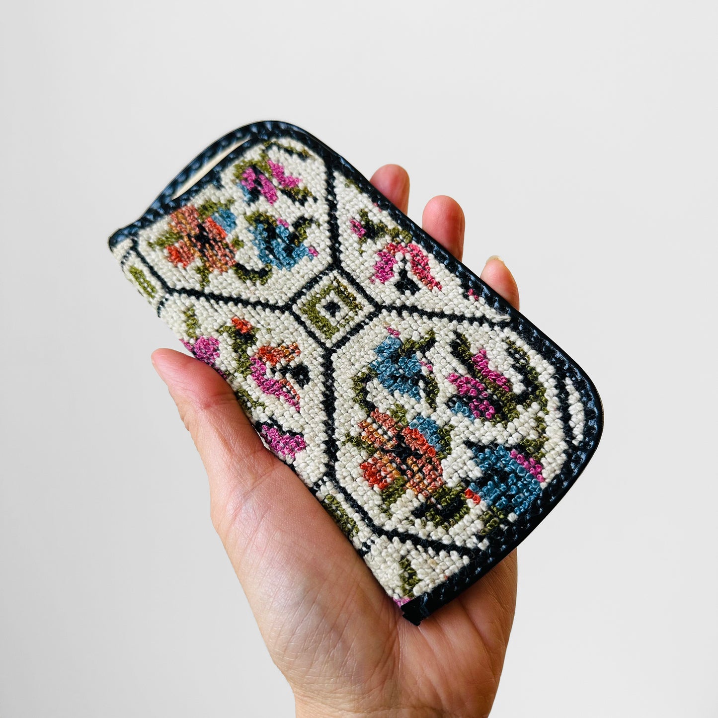 1960s Petit Point Eyeglasses Case