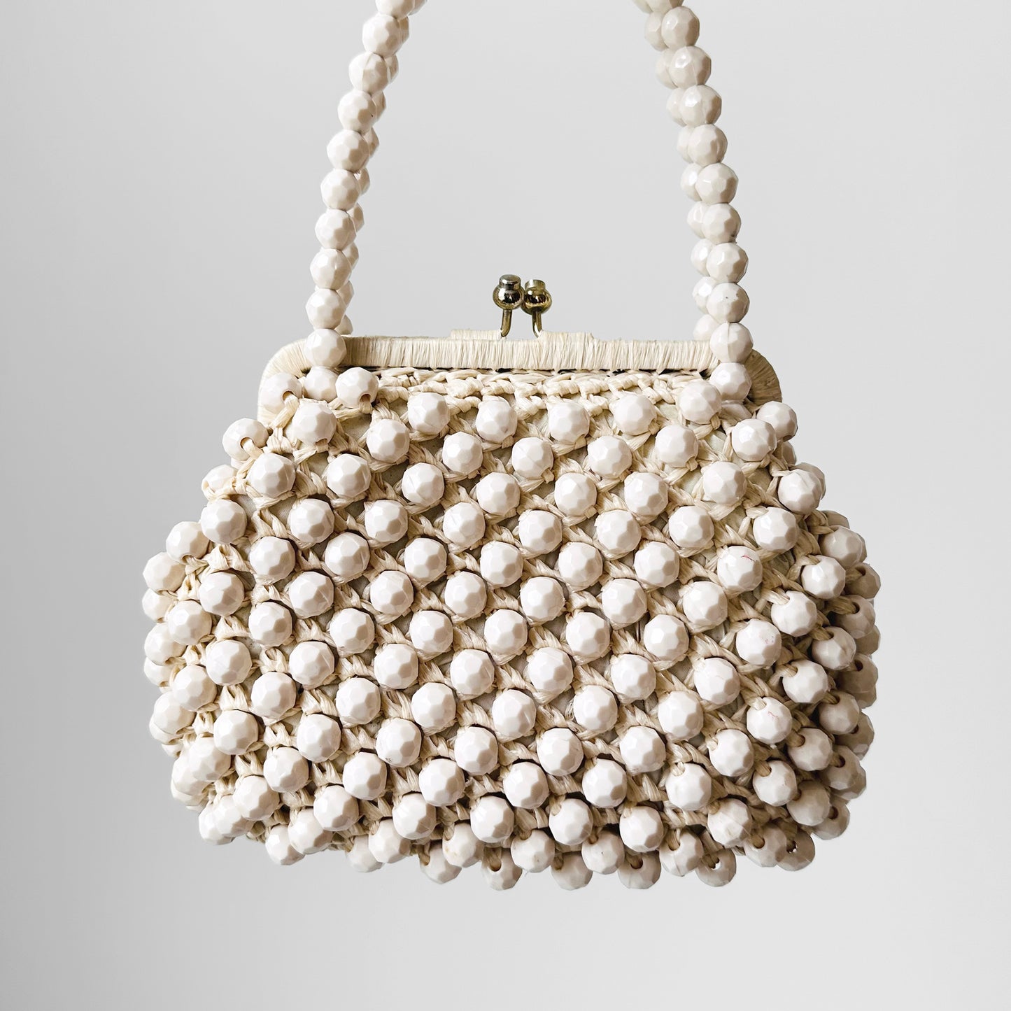 1960s Beaded Kiss-Lock Purse