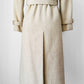 1970s Made in Canada Light Oatmeal Cream Fitted Belted Wool Coat - XS/S