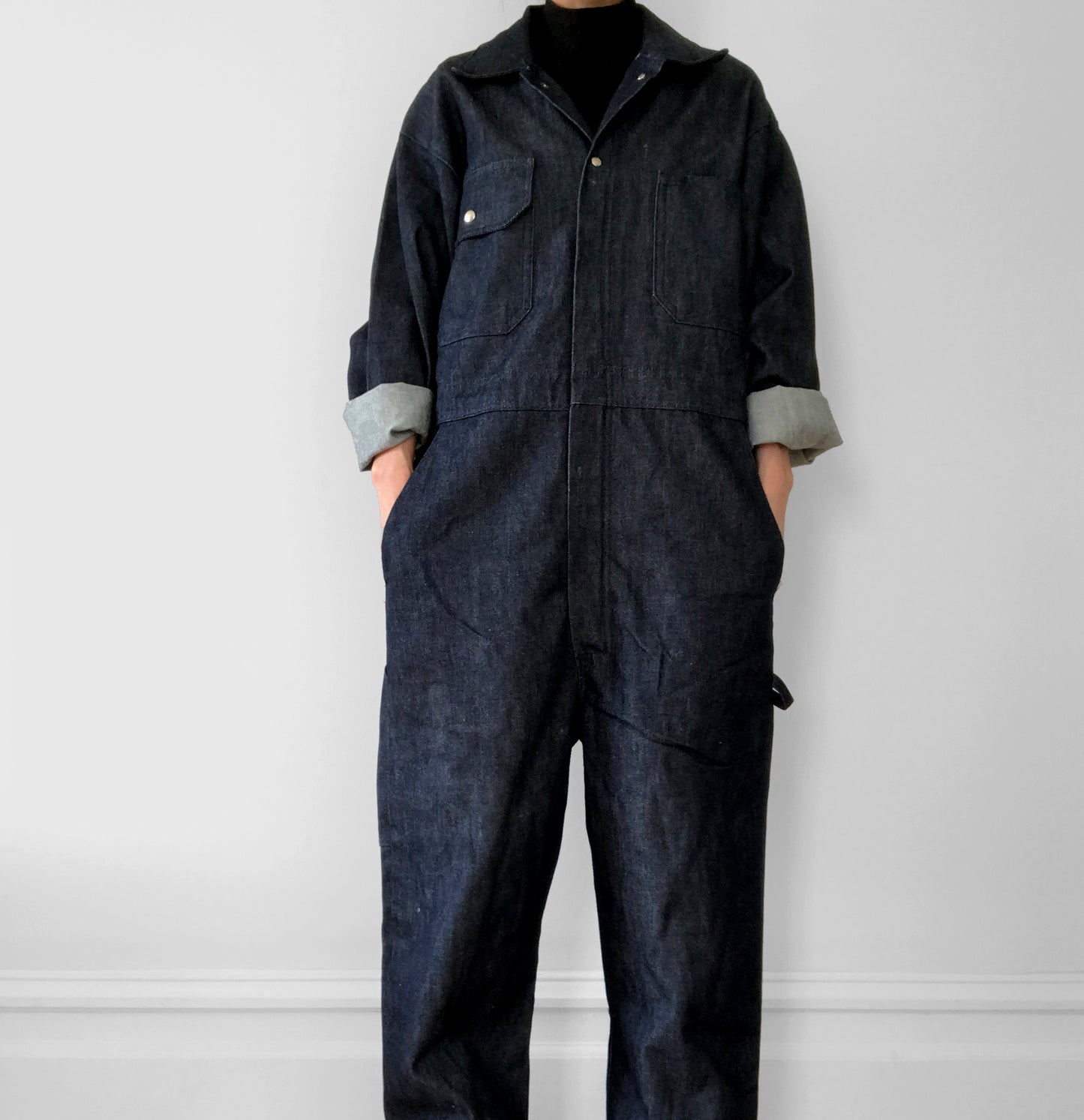 Made in Canada Dark Denim Jean Coveralls