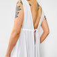 1970s White Wedding Day Nightgown Dress - S/M