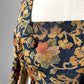 Autumn Floral Silk Crepe 1960s Haori Jacket